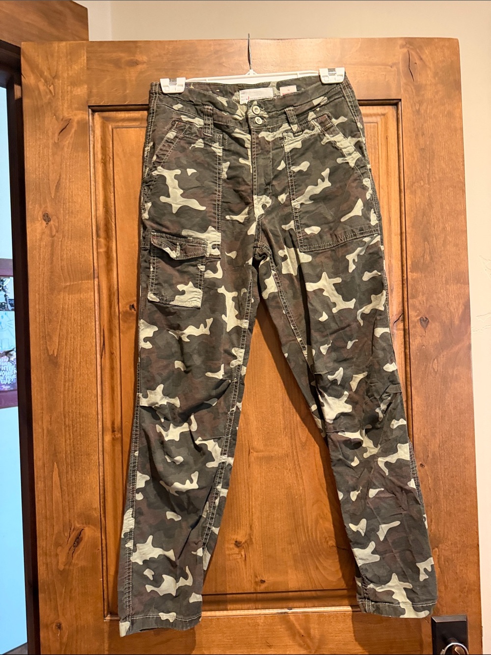 Anthropologie The Wanderer camo pants